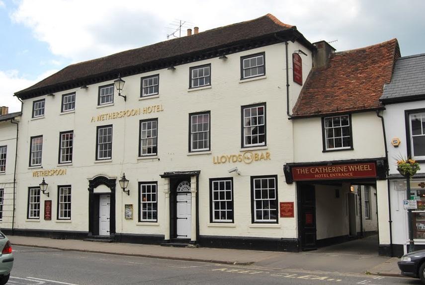 The Catherine Wheel Wetherspoon Hotel Henley-on-Thames Exteriér fotografie